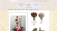 Desktop Screenshot of orderlafayetteflorist.com